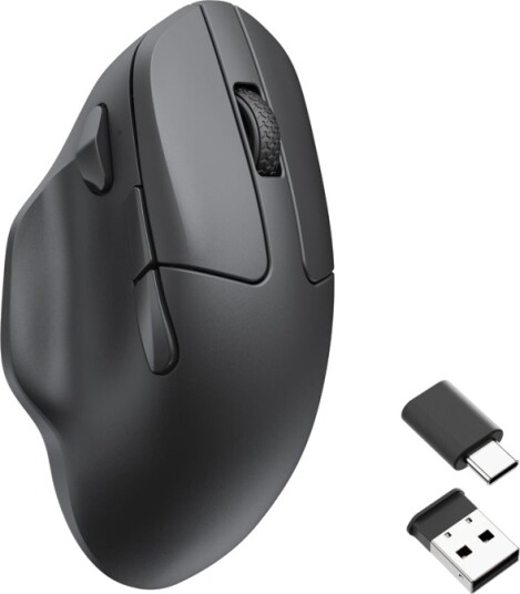 Keychron M7 V2 8K trådløs gamingmus med optisk sensor og 42000 dpi - Svart Keychron M7 V2 8K trådløs gamingmus med optisk sensor og 42000 dpi - Svart