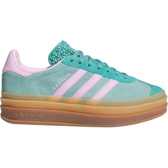 Adidas Originals Gazelle Bold Dame Powder Teal/Bliss Lilac/Pure Teal 40 2/3