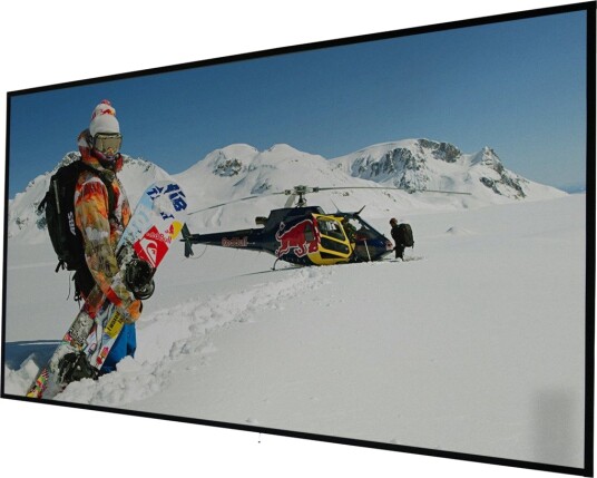 Elite Screens 110" 4K rammelerret Elite Screens 110" 4K rammelerret