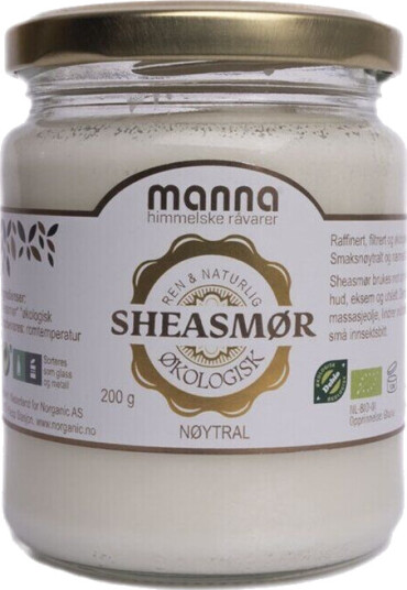 Manna Sheasmør Nøytral Manna Sheasmør Nøytral