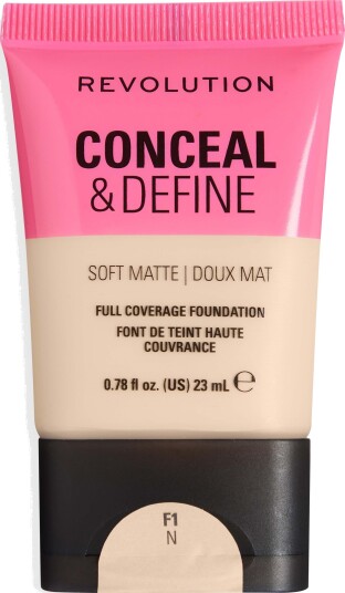 Revolution Beauty London Conceal and Define Soft Matte Tube Foundation