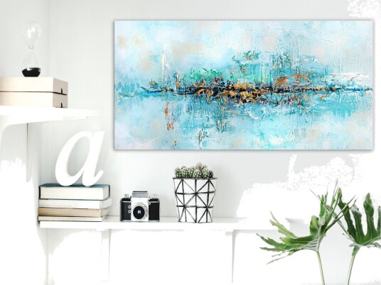 Tavle Lagoon 1 Part Wide 120X60 Artgeist sp. z o. o.