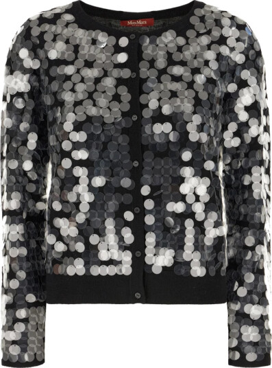 Max Mara Studio Dame Strikkevarer Svart S, Max Mara Studio Dame Strikkevarer Svart S,