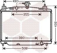 VAN WEZEL 27002213 Radiator motorkjøling VAN WEZEL 27002213 Radiator motorkjøling