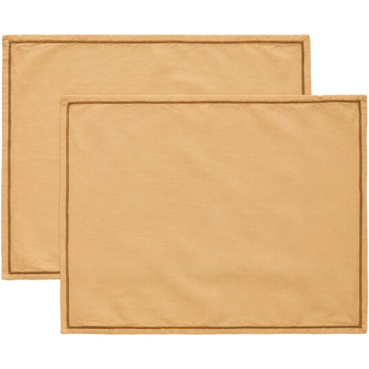Decotique Sienna Spisebrikke 2 pk 35x45 cm Sand Decotique Sienna Spisebrikke 2 pk 35x45 cm Sand