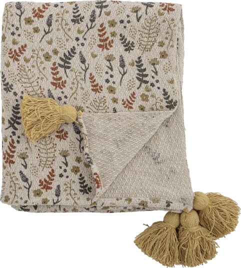 Bloomingville Filipa Pledd Gul,
