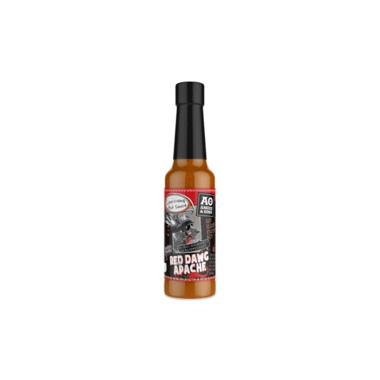 Angus & Oink Angus & Oink Red Dawg Apache 150ML Louisiana pepper hot sauce