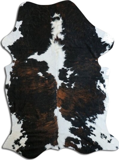 Kuskinn   Tricolor Exotic N008 Størrelse: 254 x 187 cm