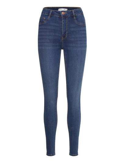 Gina Tricot Molly High Waist Jeans Blue XXL