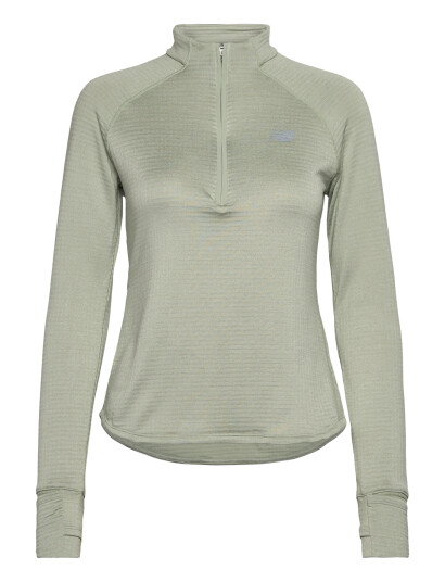 New Balance Athletics Heat Grid 1/2 Zip - Green - XXL New Balance Athletics Heat Grid 1/2 Zip - Green - XXL