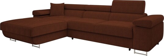 Gabina Sofa med Divan 3 seter   Brun