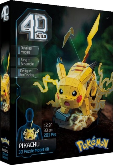 Spin Master 4D Pokémon Puslespill 30cm Pikachu for Barn 12+ Spin Master 4D Pokémon Puslespill 30cm Pikachu for Barn 12+
