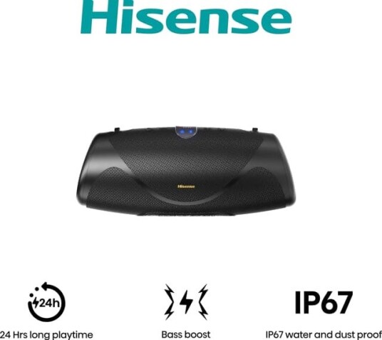 Hisense WeBoom Bluetooth-høyttaler Sort