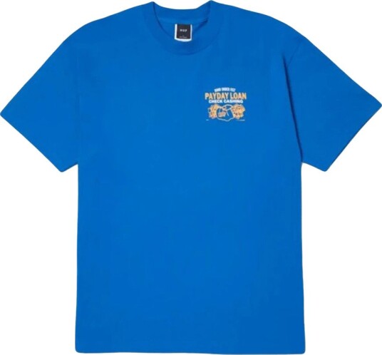 HUF, Herre, Topper, Blå, XL,