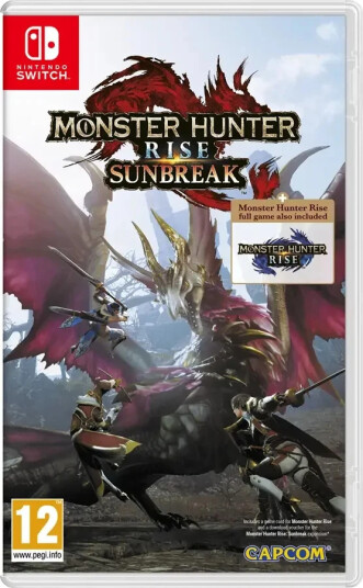 Monster Hunter Rise Sunbreak CIAB Nintendo Switch Spill