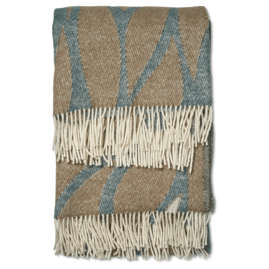 Leaf Ullteppe 130x180 cm Teal