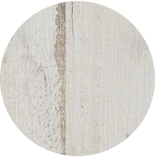 Stable Table OnTop Compact Laminate bordplate White wood med svart kjerne 60 cm Hvit