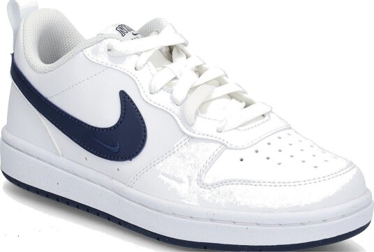 Nike Court Borough Low Brnd (Gs)   WHITE/MIDNIGHT NAVY   37.5