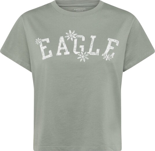 American Eagle 9285 Mfo Tomboy Tee   Khaki green   XS