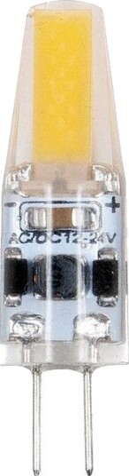 Spl G4 1,5W LED pære 12V   160lm dimbar COB varmhvit   Dimbar : Dimbar Kulør : Varm