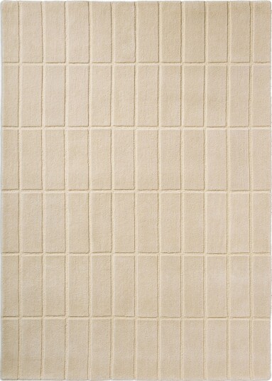 Tiiliskivi Ullteppe 140x200 cm Naturhvit