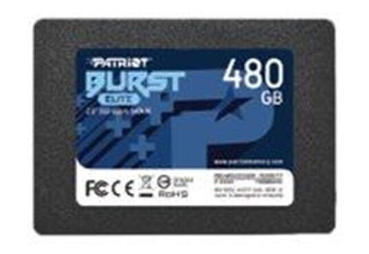 Patriot Burst Elite SSD - 480GB - SATA-600 - 2.5" Patriot Burst Elite SSD - 480GB - SATA-600 - 2.5"