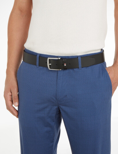 Tommy Hilfiger New Denton Belt 4.0 - Black - 110 Tommy Hilfiger New Denton Belt 4.0 - Black - 110