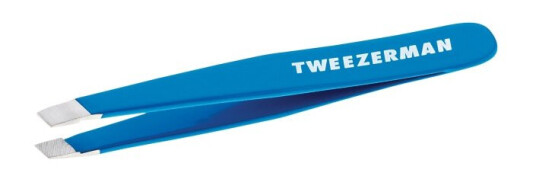 Tweezerman Mini Slant Pincett Bahama Blue