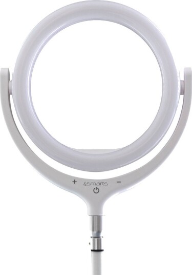 4smarts Selfie Ring Light LoomiPod Ringlampe (bordmodell) Hvit