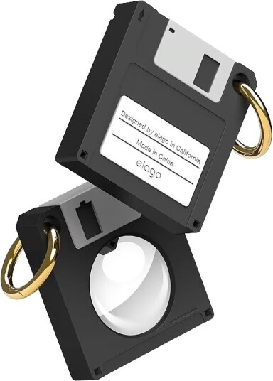 Elago Floppy Disk Etui for AirTag - Rosa Elago Floppy Disk Etui for AirTag - Rosa