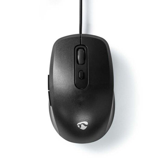 Nedis Kablet 6-Knapper Trackball Mus med Justerbar DPI 1200-3600