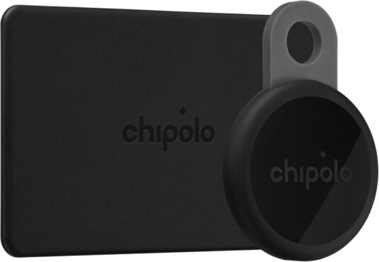 Chipolo Loop og Card Bundle Charcoal Bluetooth Tracker