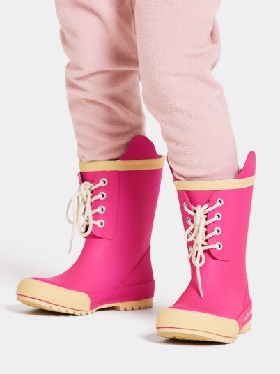 Didriksons Splashman Boots Gummistøvler Rosa Barn - Plastic Pink 26