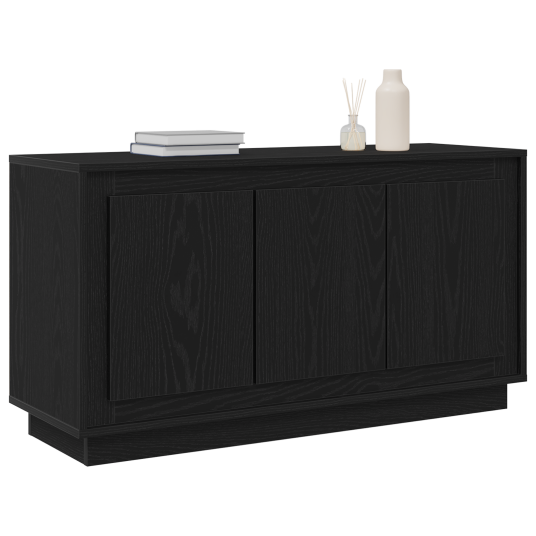 Skjenk Svart eik 102 x 35 x 55 cm Konstruert tre Skjenk Svart eik 102 x 35 x 55 cm Konstruert tre