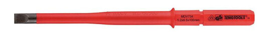 Teng Tools 282910405 Skrutrekkerklinge 1,2 × 6,5 mm, spor, Håndverktøy