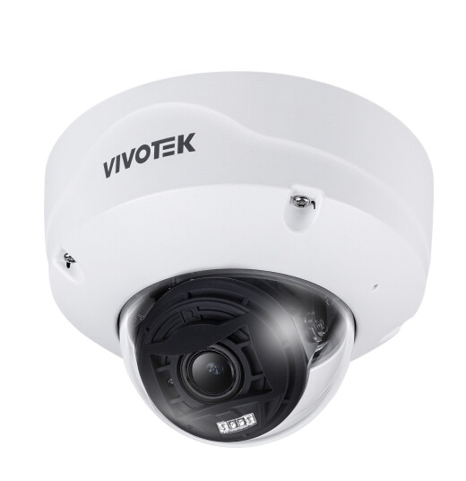 Vivotek FD9387-EHTV-V3 Domekamera 5MP Utendørs H 265 Hvit