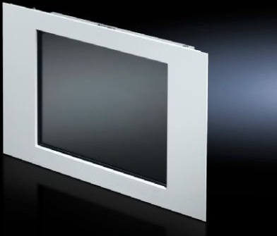 Rittal 6450.010 Rackskjerm 38.1 Cm 15" 1024 X 768 Piksler Aluminium 400 Cd/M² Hvit 6450