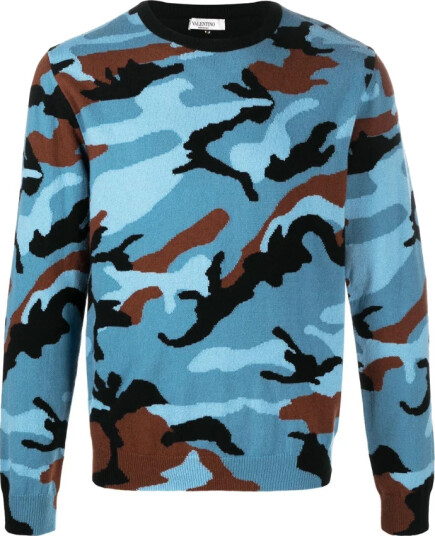 Valentino Herre Strikkevarer Flerfarget S, Valentino Herre Strikkevarer Flerfarget S,