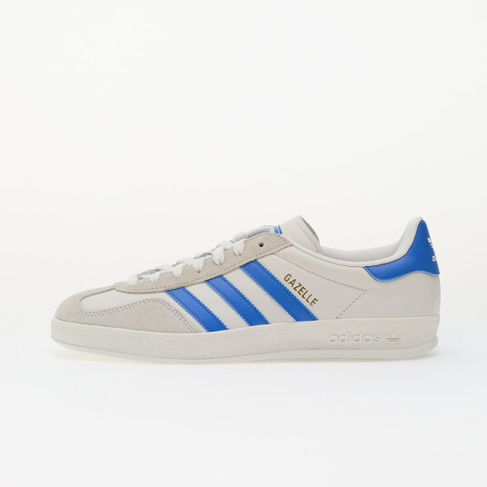 Joggesko adidas Gazelle Indoor Crystal White/ Blue/ Grey One EUR 38 2/3
