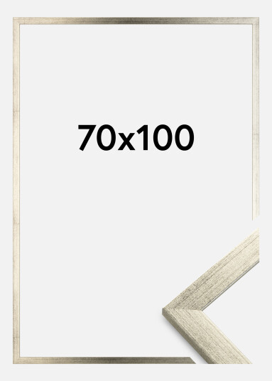 Ellos Estancia Ramme Stilren Akrylglass Sølv 70x100 Cm 1603256-06-48