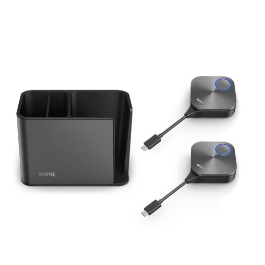 BenQ TZY61 Combo Set 2x InstaShare Buttons 1x InstaShare Dock Black