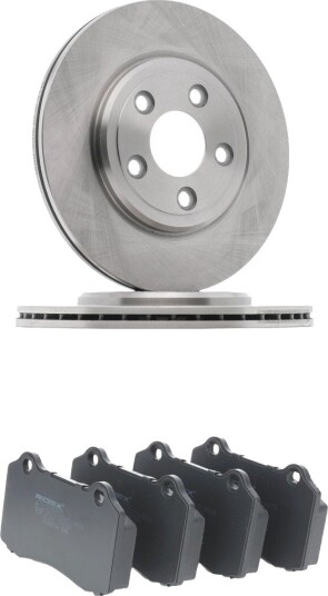 Bremseskiver og klosser RIDEX 3405B2358