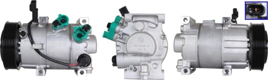 ELSTOCK 51-1230 AC-kompressor ELSTOCK 51-1230 AC-kompressor