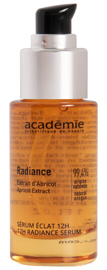 Académie 12H Radiance Ansiktsserum med Hyaluronsyre og Fuktighetsgivende Effekt