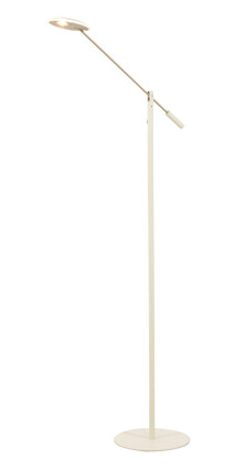 Aneta Lighting Cadiz Gulvlampe IP20 Hvit/Stål 1639103-02-0 1639103-01-0