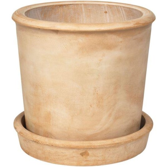 Broste Copenhagen  Rolf blomsterpotte 37 cm beige