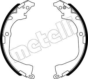 Bremsesko sett METELLI 53-0529