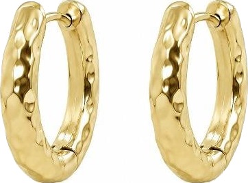 SNÖ of Sweden Union Chunky Hammered Ear 20Mm Plain G Onesize Gold ONE SIZE