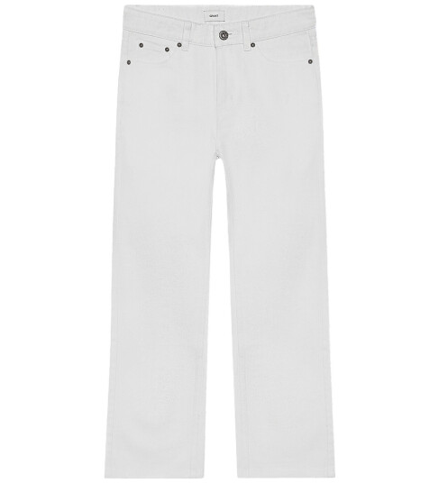 Grunt Jeans GRStreet Loose Straight Hvit 15 år 170 Jeans