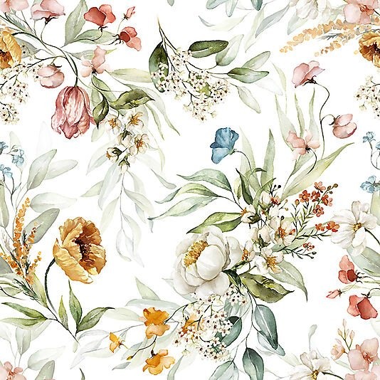 Daybyday servietter 33x33cm floral fantasia